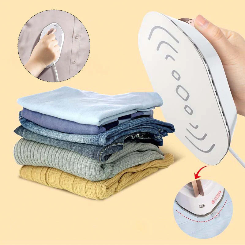 Dual Voltage Travel Iron Compact Lightweight Portable For Trips