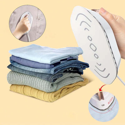 Dual Voltage Travel Iron Compact Lightweight Portable For Trips