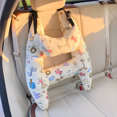 Car Seat Sleeping Pillow For Kids Comfortable Travel Neck Support