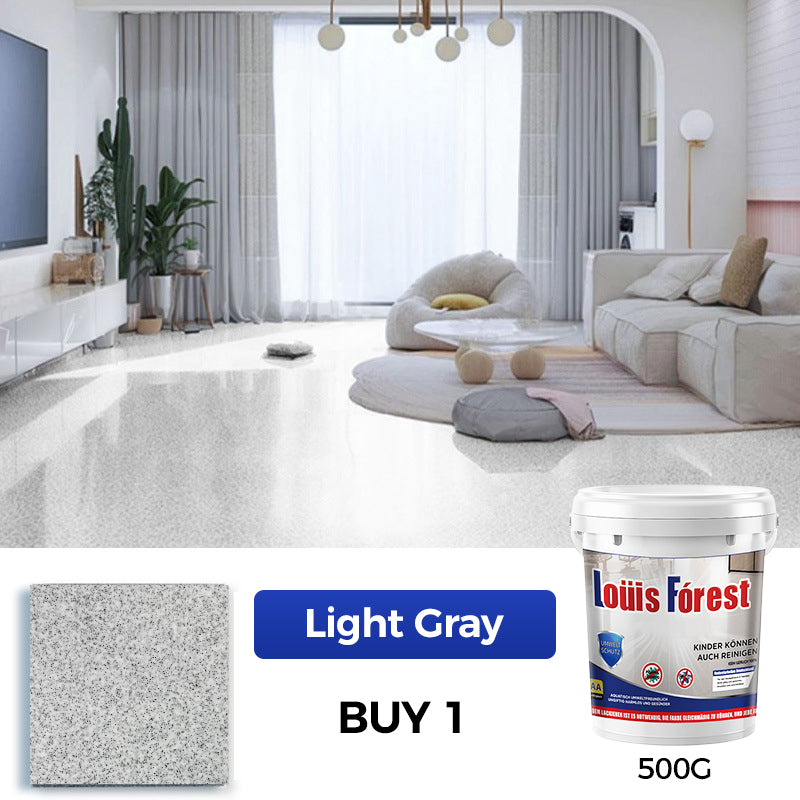 Epoxy Floor Coating With Glossy Marble Finish For Durable Protection