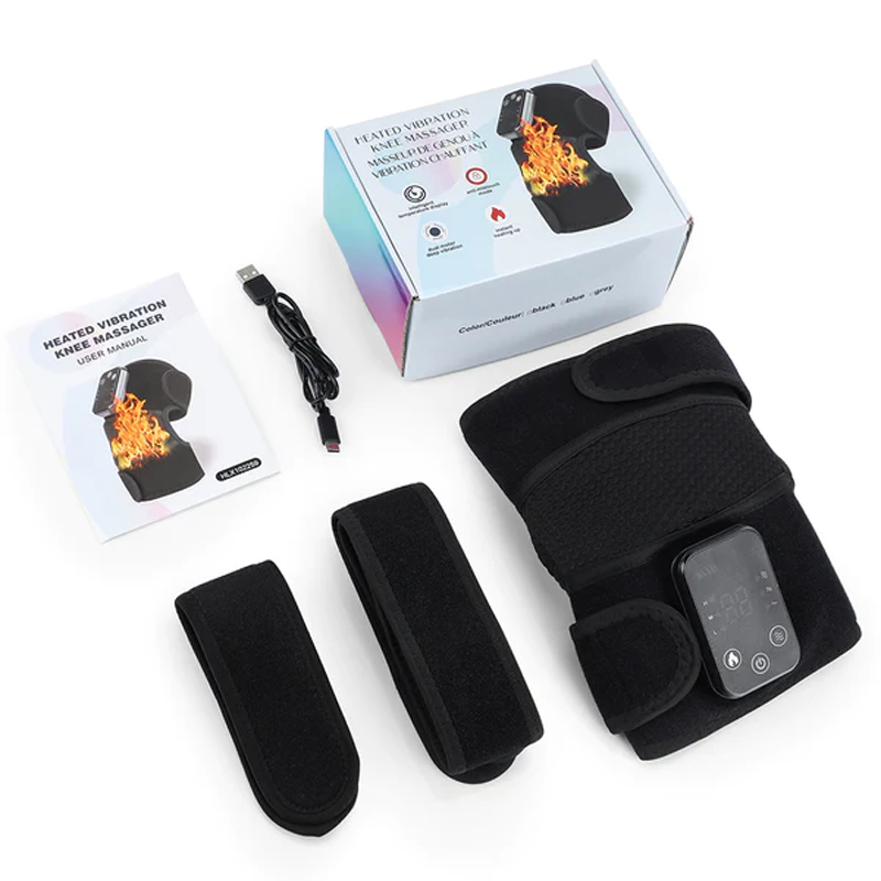 Heated Knee Massager With Vibrating Shoulder And Joint Relief
