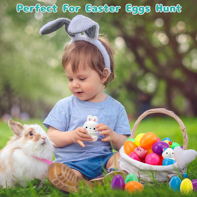 24 PCS Easter Squishy Toys Prefilled Slow Rising Eggs Set