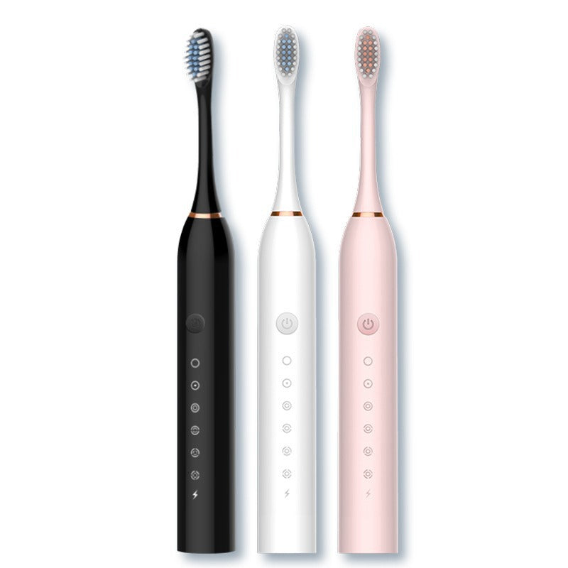 Portable Sonic Electric Toothbrush For Adults With Powerful Cleaning