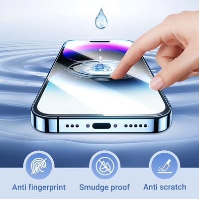 Tempered Glass Screen Protector For IPhone With Anti-Peeping And Dust Removal