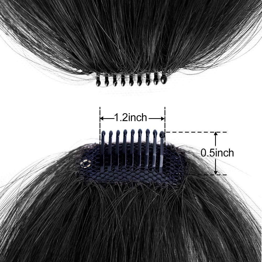 Clip In Bangs Hair Extensions Easy Stylish Natural Look