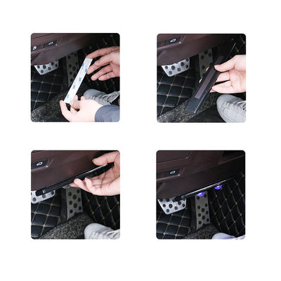 Wireless Car LED Strip Lights With Wireless Charging And Ambient Light