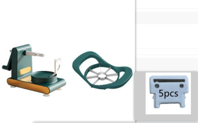 Hand-cranked Peeler Machine Multifunctional Fruit Slicer Cutter Tool
