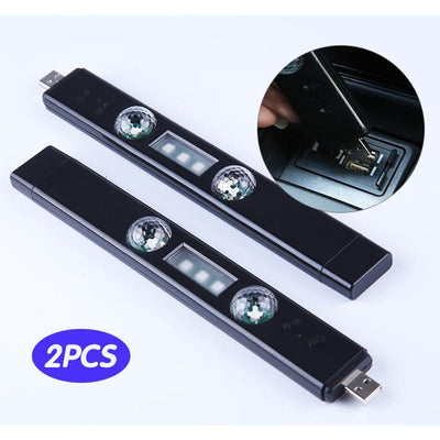 Wireless Car LED Strip Lights With Wireless Charging And Ambient Light