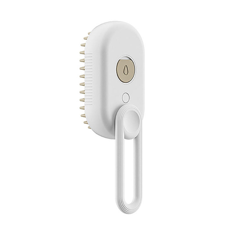 Steam Pet Brush 3 In 1 Electric Grooming Comb For Cats And Dogs