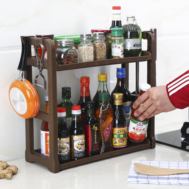 Multilayer Kitchen Storage Rack Shelving Organizer For Supplies