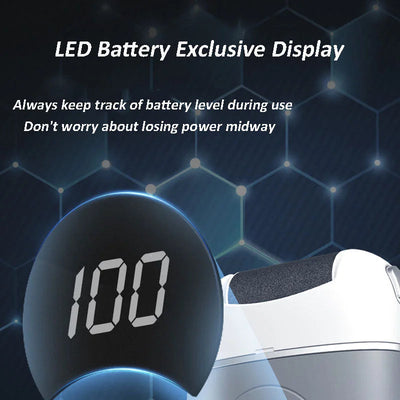 USB Rechargeable Electric Foot Grinder For Callus Removal And Care