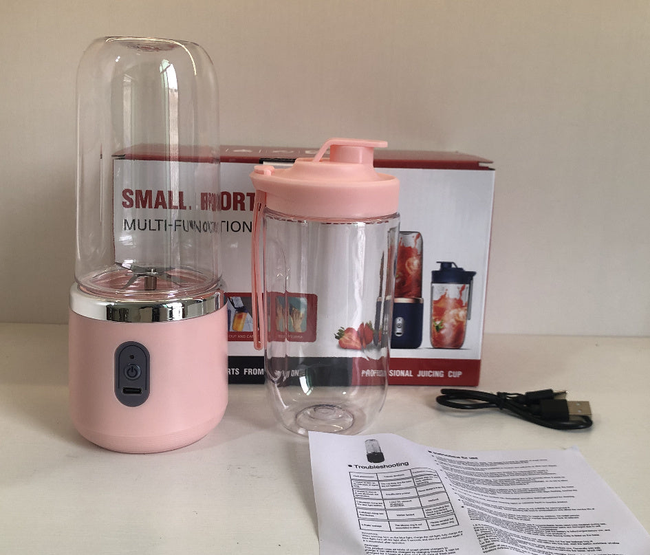6blade Portable Blender USB Charging Mini Juicer Smoothie Mixer