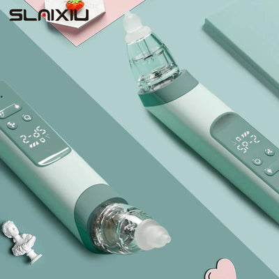 Baby Nasal Aspirator Adjustable Suction Infant Safe Nose Cleaner