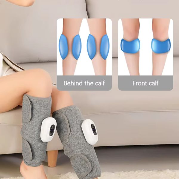 Wireless Electric Leg Massager With Rechargeable Air Compression Therapy