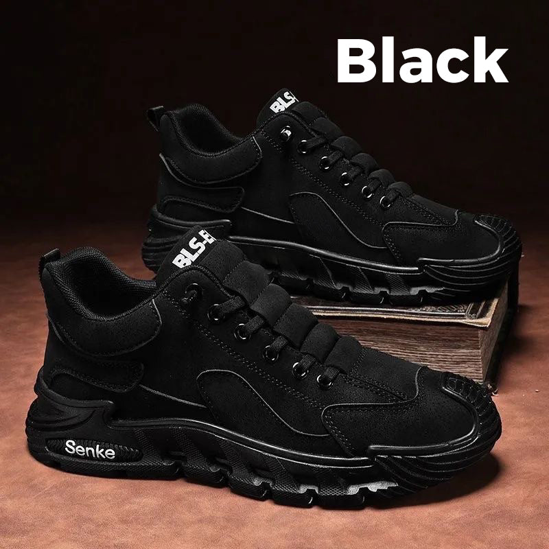 Men's Casual Walking Shoes Thick Sole Non Slip Comfort Sneakers