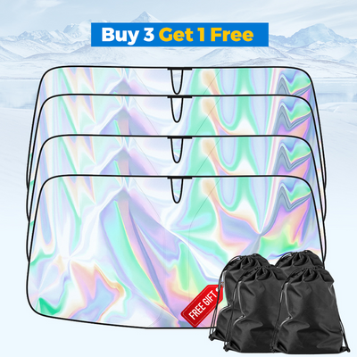 Universal Foldable Windshield Sun Shade For Cars And Trucks
