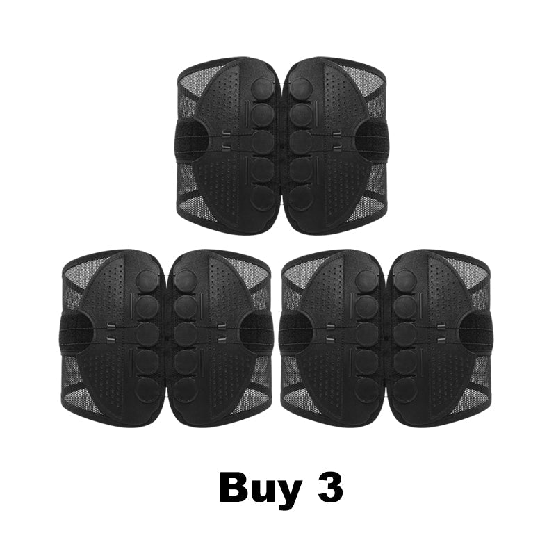 Adjustable Double Pulley Breathable Lumbar Support Belt For Waist Shaping