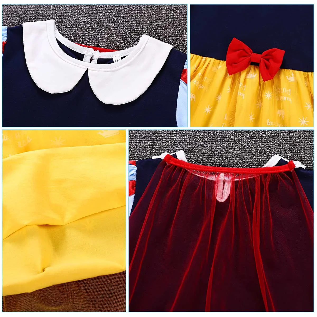 Princess Dresses For Little Girls Age 3 To 8 Birthday Costume