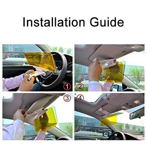 Car Sun Visor Anti Glare Eye Protection Shield For Driving