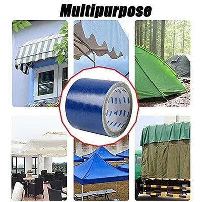 Waterproof Tarpaulin Tape Strong Adhesion Durable Outdoor Use