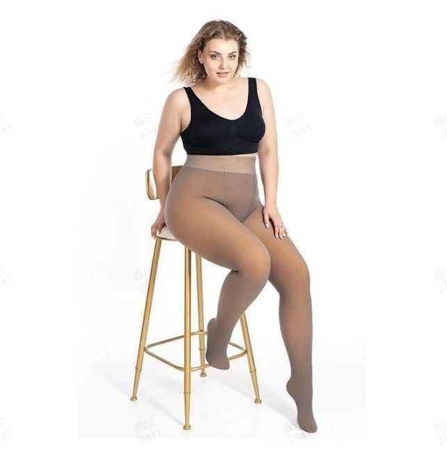 Winter Warm Pantyhose Thick Cozy Leggings For Cold Weather