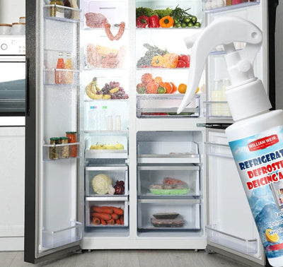 Defrosting Spray For Fridge Freezer With Practical Spatula Tool