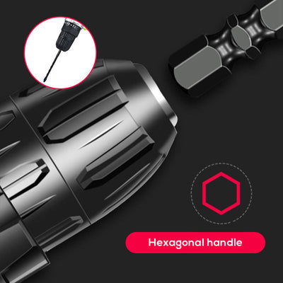 4-edge Cross Drill Bit Set 7pcs Durable Precision Drilling Tools