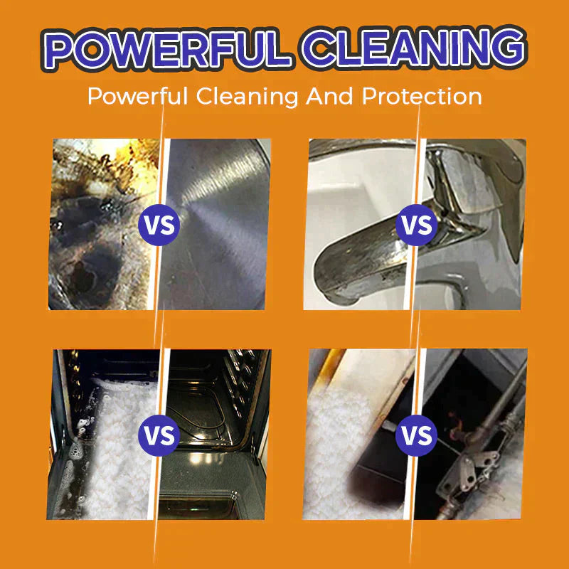 Kitchen Foam Cleaner Powerful Grease Remover For Sparkling Surfaces
