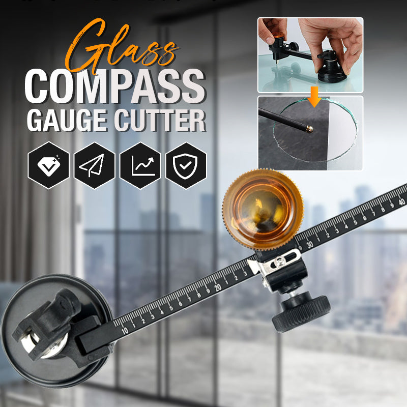 Glass Compass Gauge Cutter For Precise Circular Glass Cutting