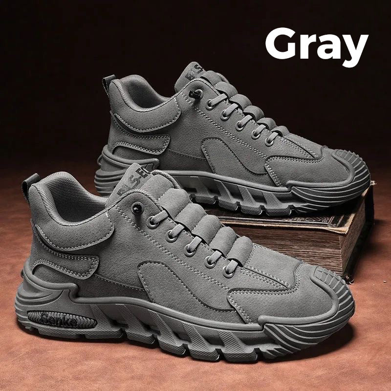 Men's Casual Walking Shoes Thick Sole Non Slip Comfort Sneakers