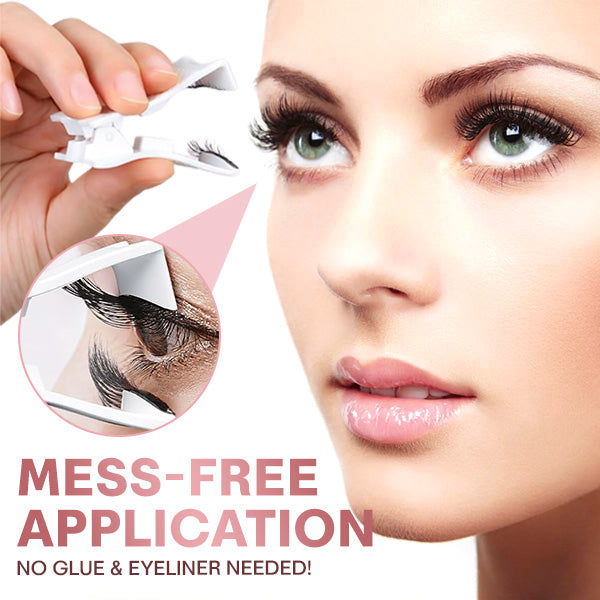 Flawless Magnetic Eyelashes Lightweight Reusable Natural Look