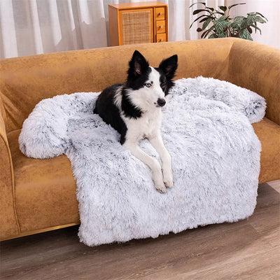 Calming Pet Sofa Protector Soft Durable Cover For Furniture