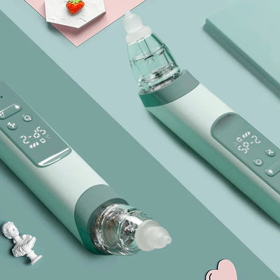 Baby Nasal Aspirator Adjustable Suction Infant Safe Nose Cleaner