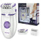 Electric Women Epilator Hair Removal Shaver For Legs Body Lip