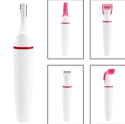 5 In 1 Women Hair Removal Device For Face Underarm Bikini Areas