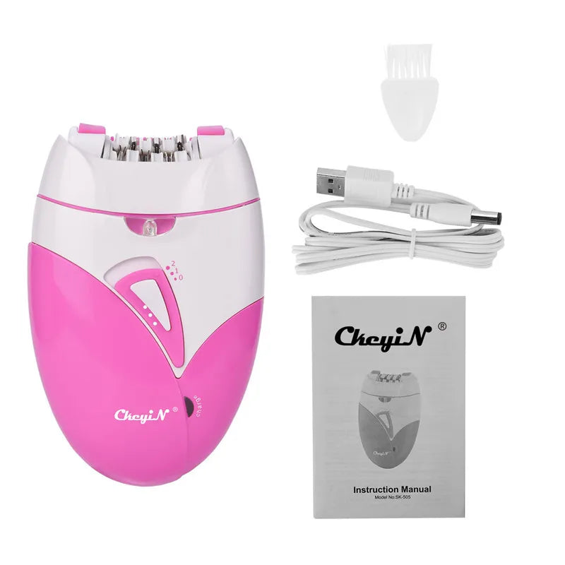 CkeyiN Women's Electric Shaver Painless Hair Removal Device