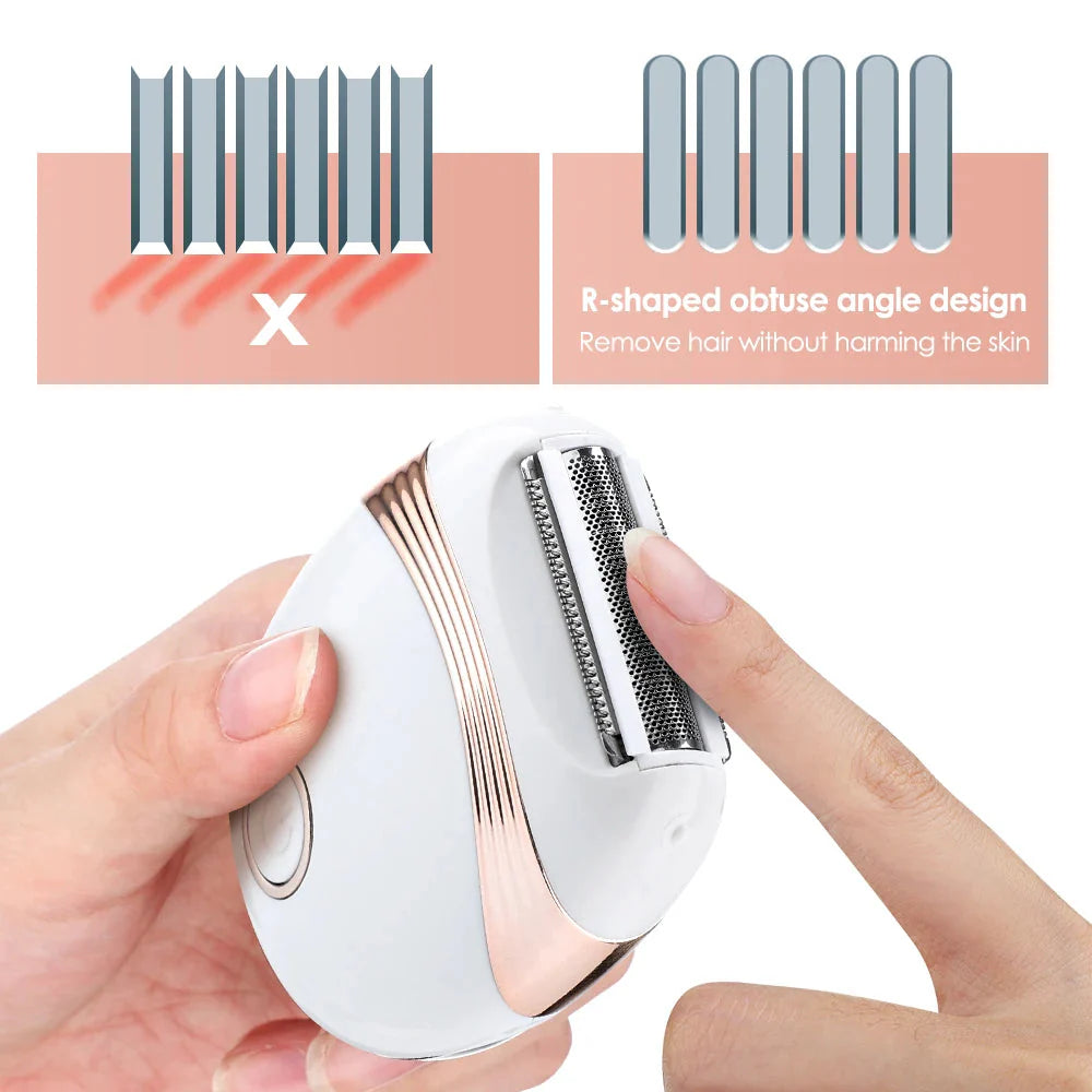 Electric Hair Removal Device For Face Leg Body Safe Trimmer