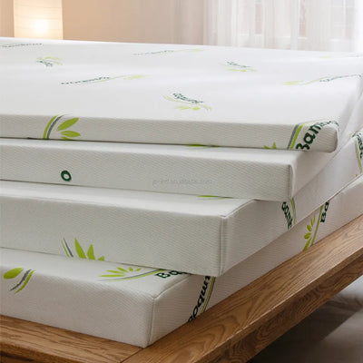Bamboo Memory Foam Mattress Topper For Comfortable Sleep Support