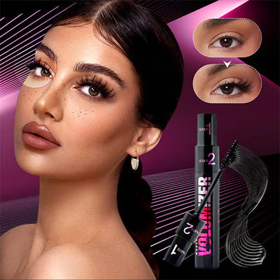 4D Mascara Long Thick Curl Duo Lash Enhancer Set