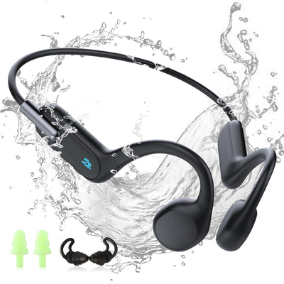 Waterproof Bone Conduction Swimming Earphones Bluetooth MP3 32GB