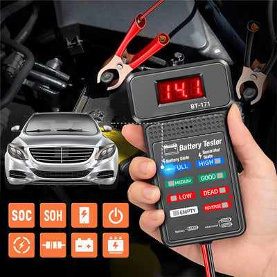 Multi-function Car 12V Battery Tester With Accurate Diagnostics