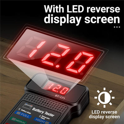 Multi-function Car 12V Battery Tester With Accurate Diagnostics