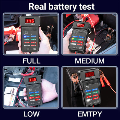 Multi-function Car 12V Battery Tester With Accurate Diagnostics