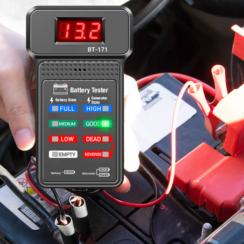 Multi-function Car 12V Battery Tester With Accurate Diagnostics