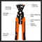 Wire Stripping Pliers Multifunctional Electrical Cable Tool