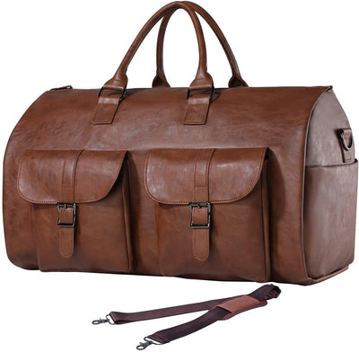 Convertible Duffle Garment Bag With Multiple Storage Compartments