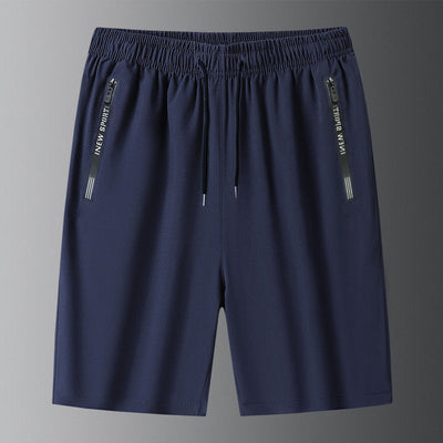 Unisex Ice Silk Quick Drying Stretch Shorts For Active Wear
