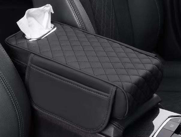 Memory Foam Center Console Cover For Comfortable Car Armrest Protection