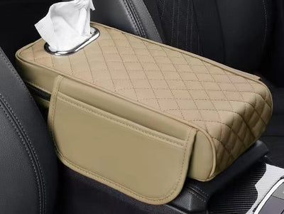 Memory Foam Center Console Cover For Comfortable Car Armrest Protection