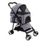 Pet Stroller Foldable Dog Carrier Lightweight Portable Pram